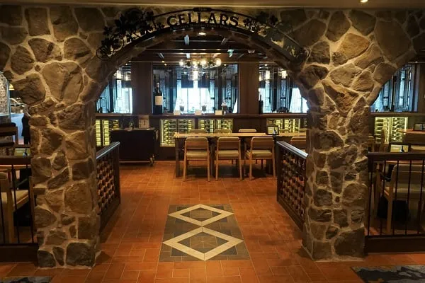 Cellars Wine Bar on Norwegian Bliss