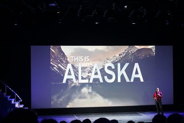 This is Alaska on Norwegian Bliss