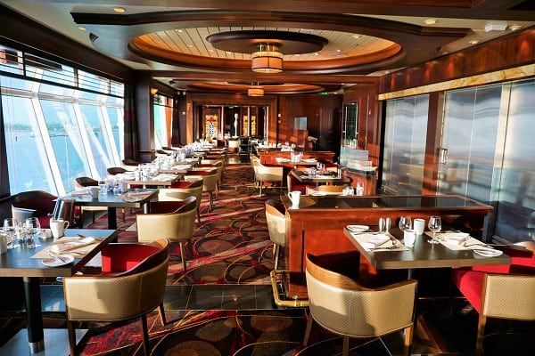 Inside Chops Grille on Mariner of the Seas