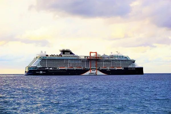 Celebrity Edge Docked in Grand Cayman