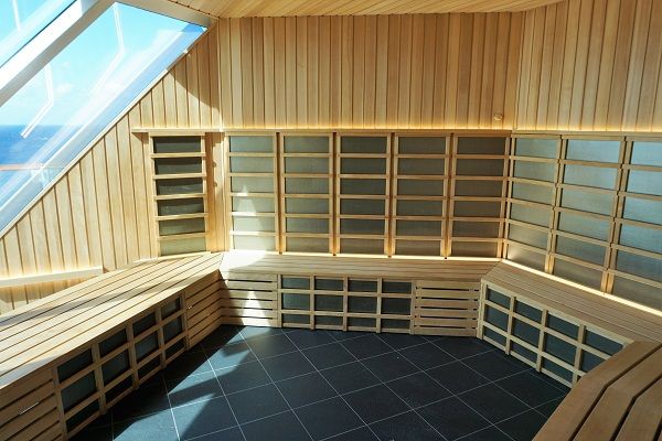 Sea Thermal Suites Sauna on Celebrity Edge