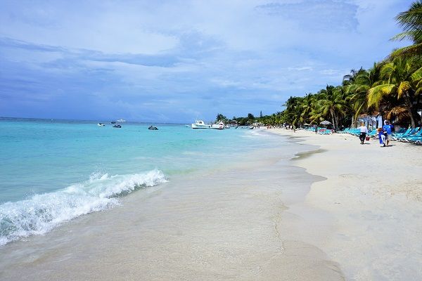 West Bay Beach in Roatan Honduras