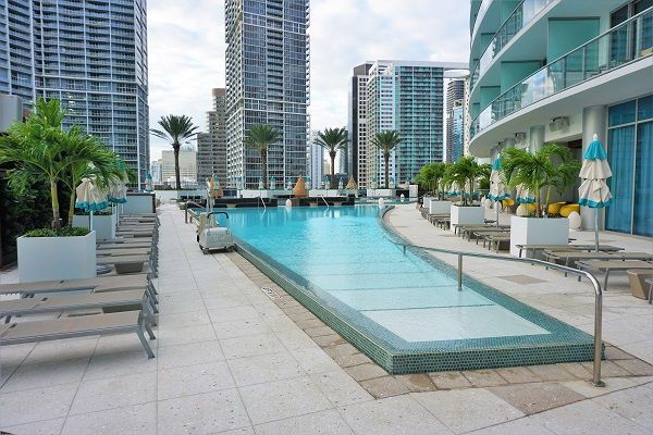 Rooftop Pool at Kimpton Epic Hotel Miami FL