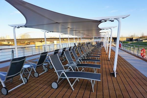 Sun Deck on Viking Einar