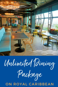 NEW: Royal Caribbean's Unlimited Dining Package | EatSleepCruise.com