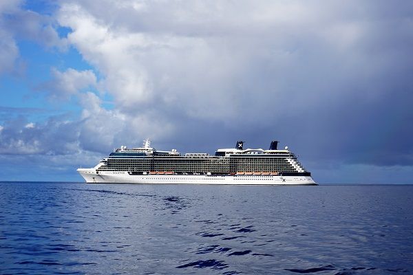 Celebrity Solstice docked in Maui