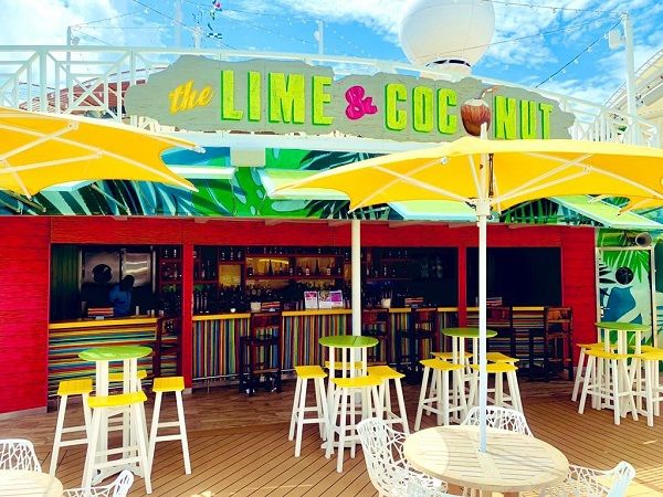 Lime and Coconut Bar Navigator