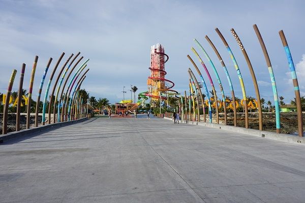 Entrance to Perfect Day at CocoCay Bahamas