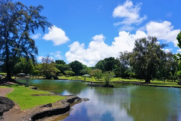 Queen Park in Hilo