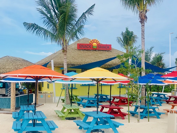 Snack Shack på Perfect day på CocoCay