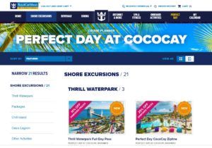 THrill Water Park at Perfect Day at CocoCay Planner