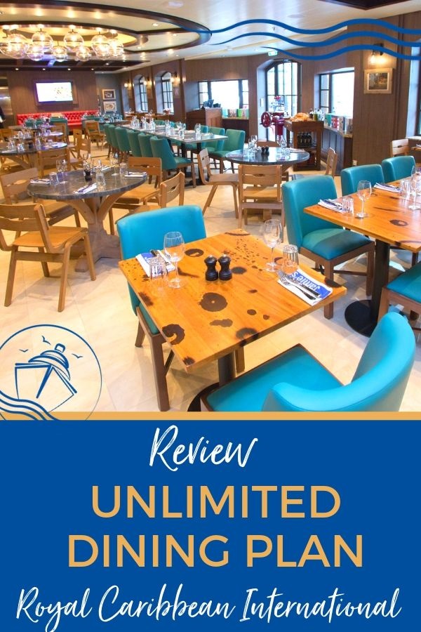 Royal Caribbean Unlimited Dining Plan Review | EatSleepCruise.com