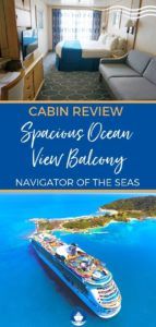 Navigator of the Seas Spacious Ocean View Balcony Review
