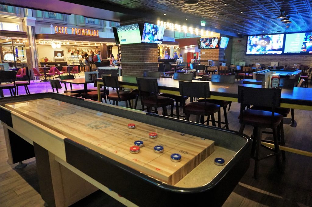 Review of Playmakers Sports Bar and Arcade on Navigator of the Seas