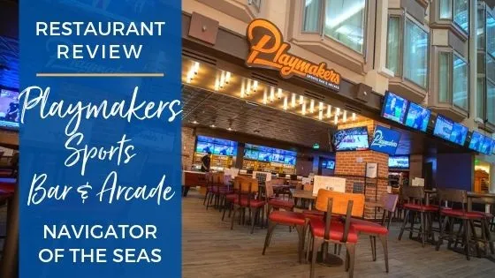 Playmakers Sports Bar and Arcade on Navigator of the Seas Review