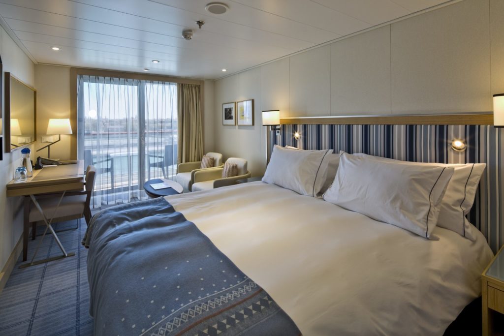 viking cruise stateroom with veranda