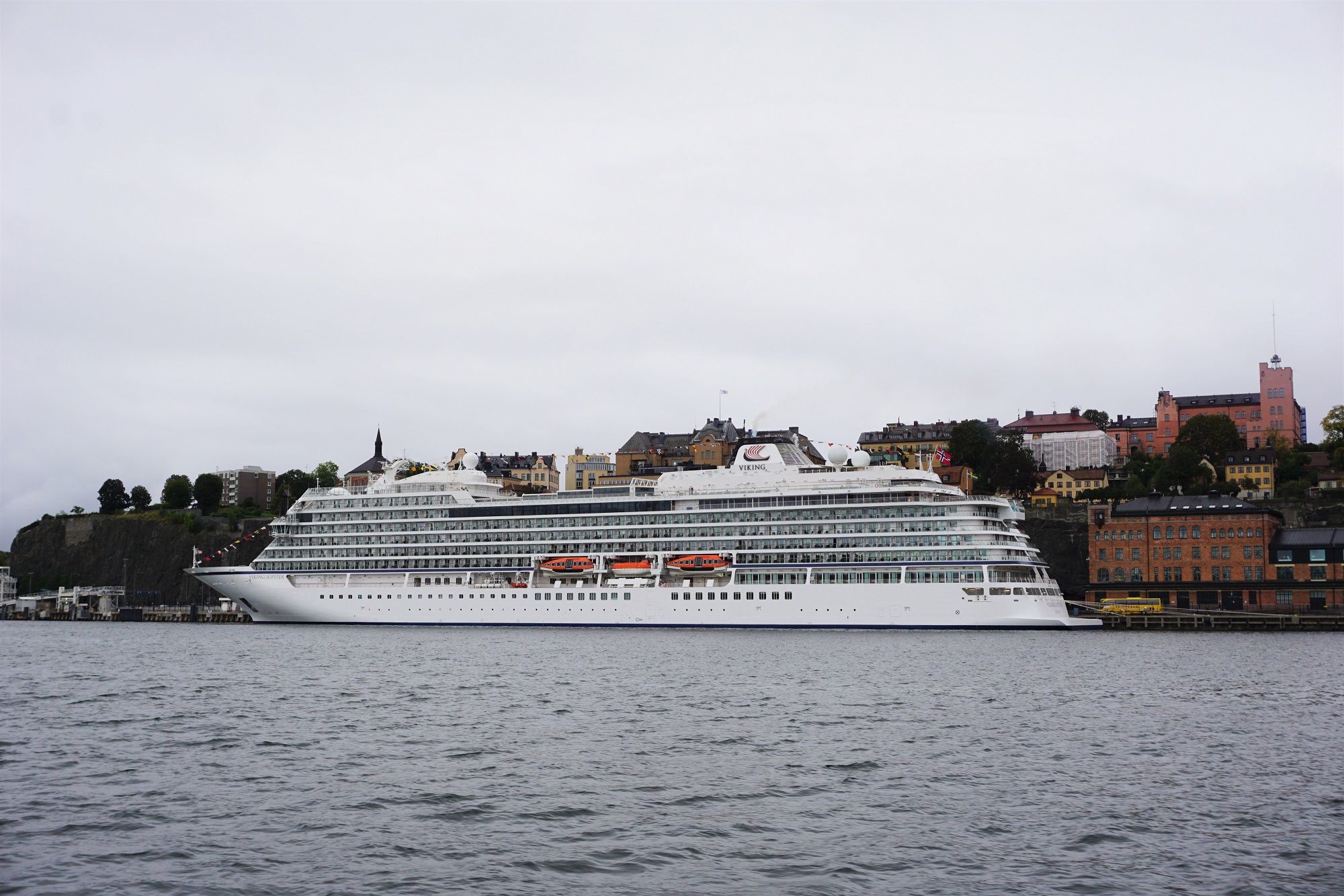 Viking Jupiter Docked in Stockholm