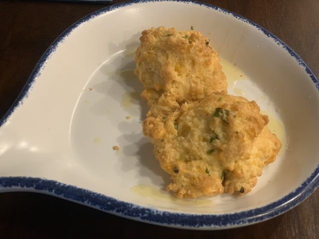 Biscuits at Hooked Seafood on Navigator of the Seas