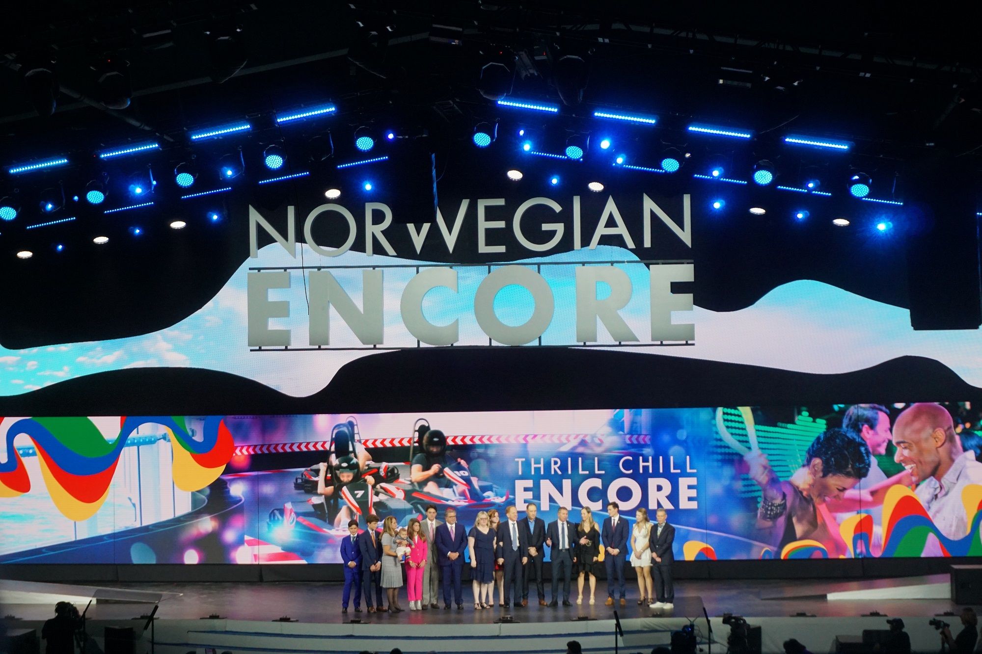 Christening of Norwegian Encore