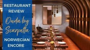Onda by Scarpetta Restaurant Review