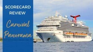 Carnival Panorama Ship Scorecard
