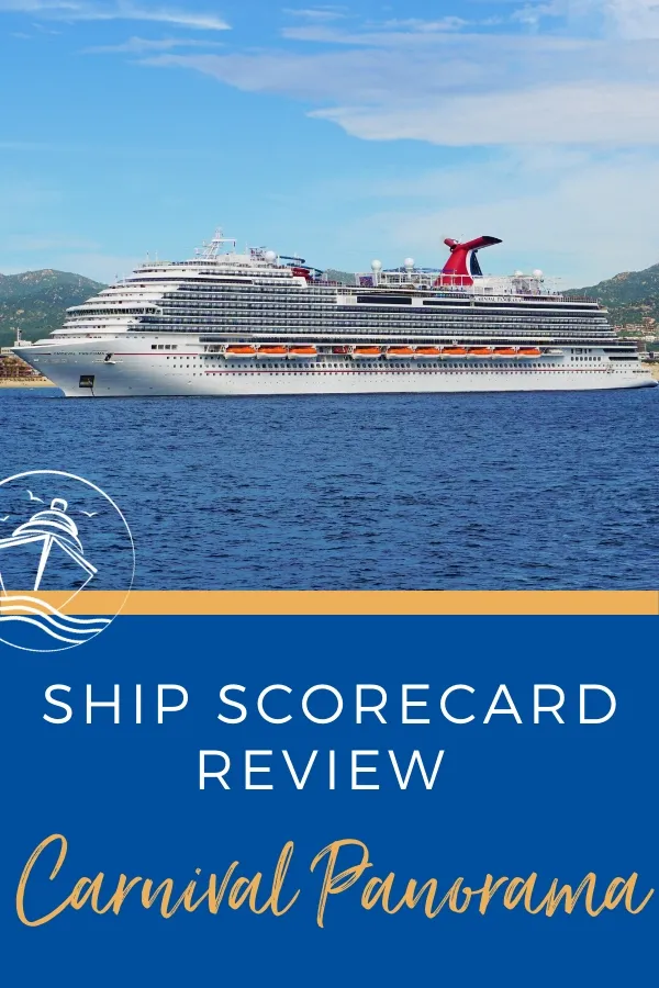 Carnival Panorama Ship Scorecard Review