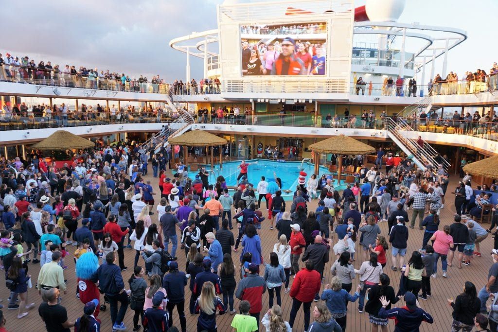 You should attend the sail away party on embarkation day