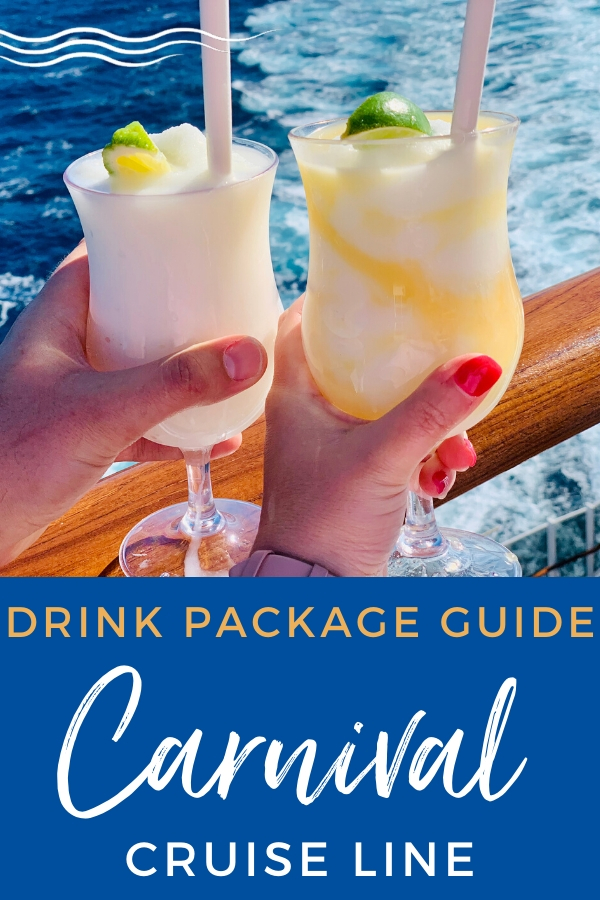what cruise line offer drink packages