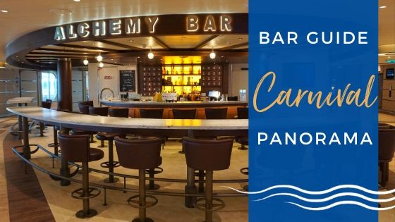 Carnival Panorama Bar Guide With Menus
