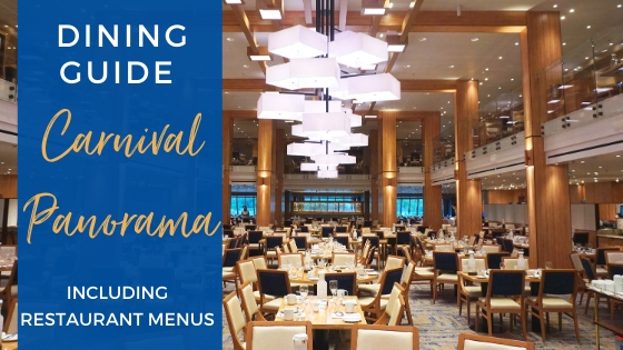 Carnival Panorama Dining Guide