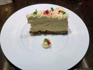 Cheesecake at Fahrenheit 555