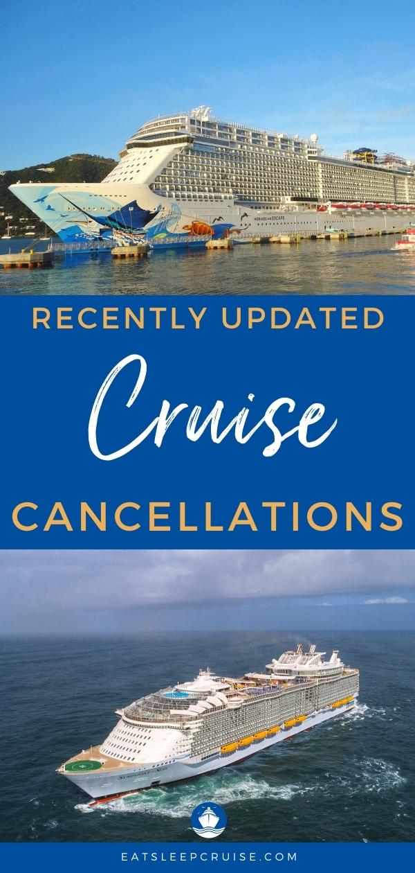 Latest Updates ALL Cruise Cancellations Due to the Coronavirus