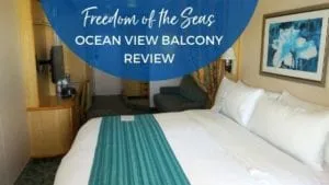 Freedom of the Seas Ocean View Balcony Cabin Review