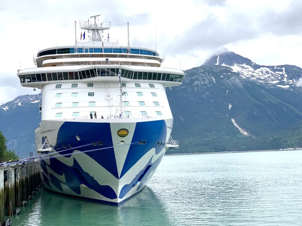 princess cruise ship in alaska