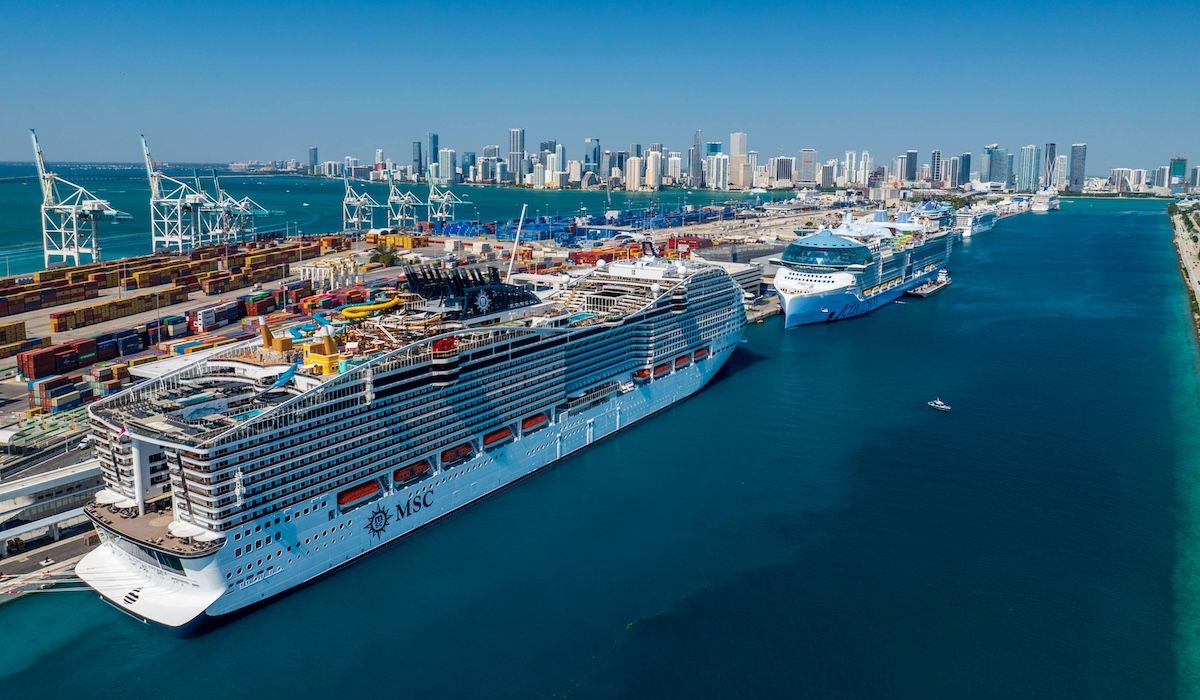 portmiami port of miami multiple cruise ships