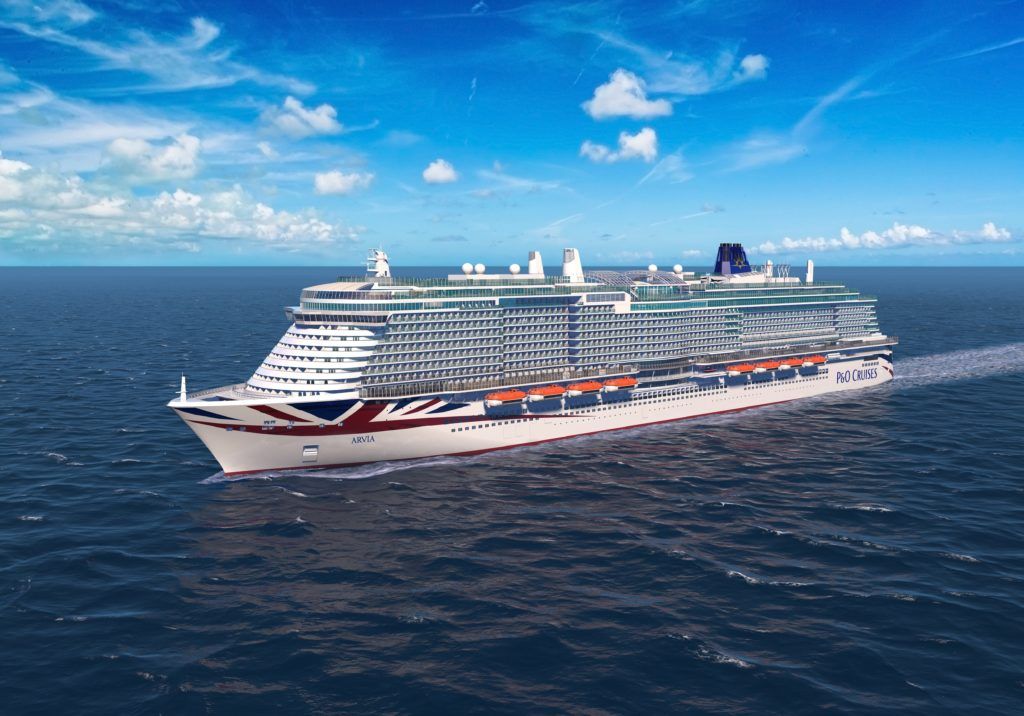P&O Cruises Arvia to Cruise from the Caribbean