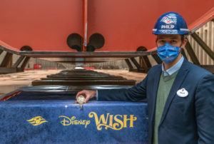 Disney Cruise Line Construction Milestone: Keel Laying for Disney Wish