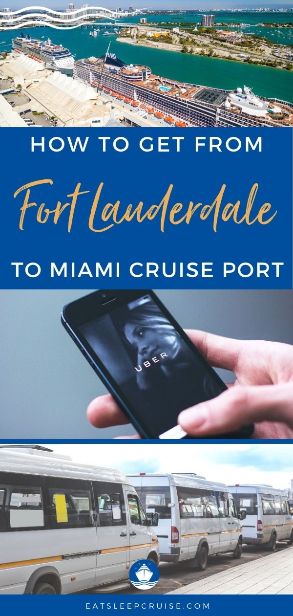 Best Ways to Get From the Fort Lauderdale Airport to the Miami Cruise Port