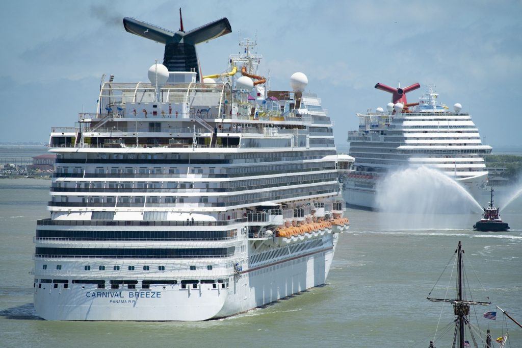 Two Carnival Ships Arrive in Galveston | Eat Sleep Cruise