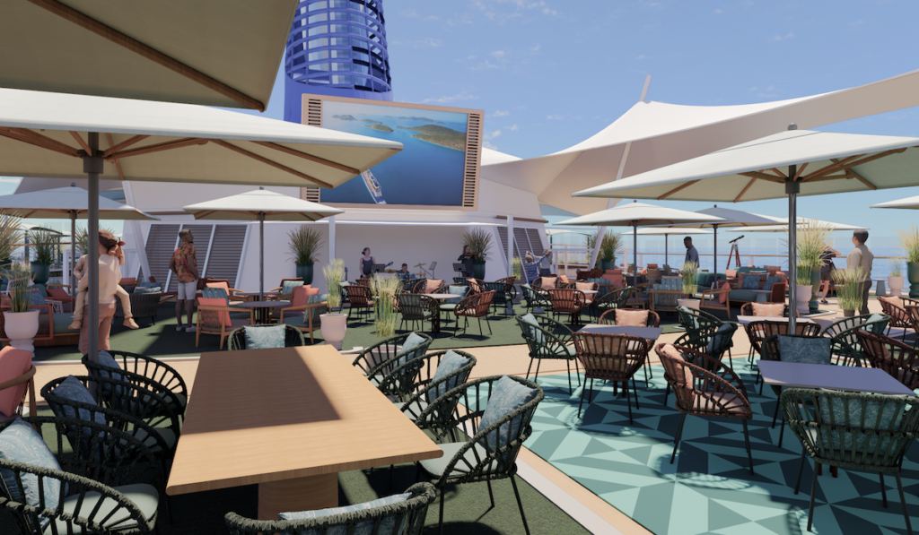 celebrity solstice sunset park