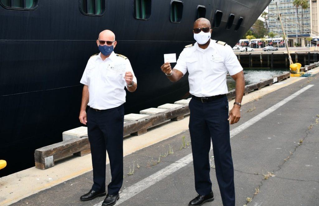 Holland America Crew Get Vaccinated