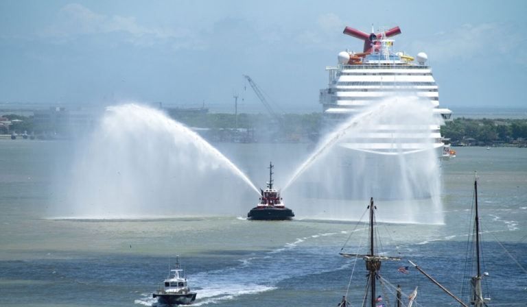 Two Carnival Ships Arrive in Galveston