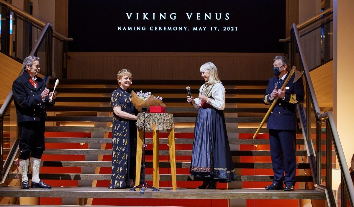 Viking Names Its Newest Ship in Advance of Inaugural Voyage