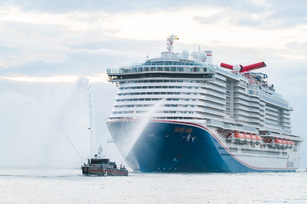 Carnival Mardi Gras Arrives in Port Canaveral