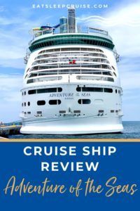 Adventure of the Seas Cruise Ship Scorecard