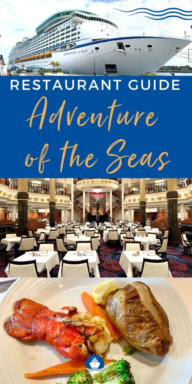 Adventure of the Seas Restaurant Guide With Menus Eat Sleep Cruise