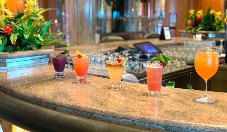 New Royal Caribbean Bar Menu Feature