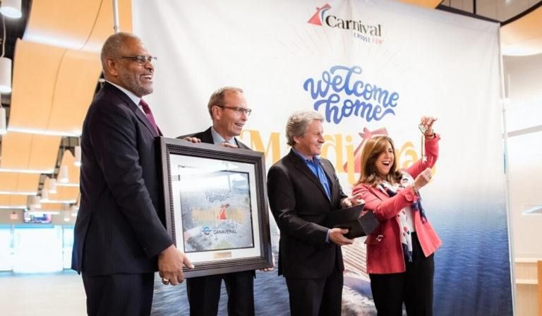 Carnival Mardi Gras Arrives in Port Canaveral