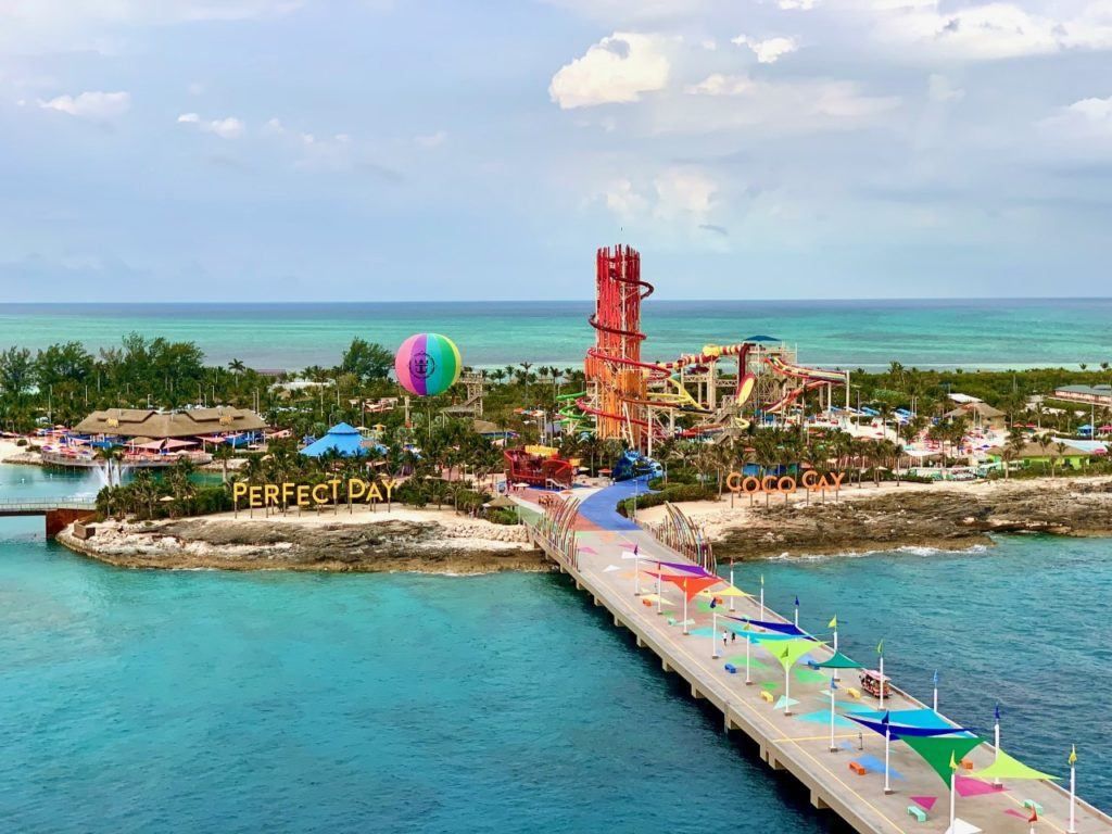 First Royal Caribbean Cruise stopped at Perfect Day at CocoCay