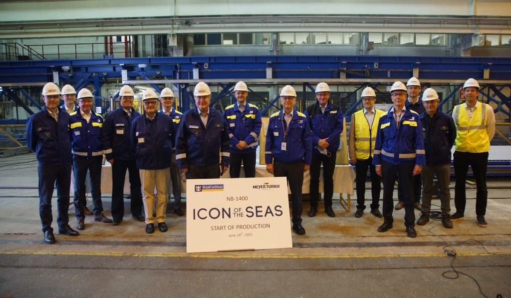 Royal Caribbean Starts Construction on Icon of the Seas